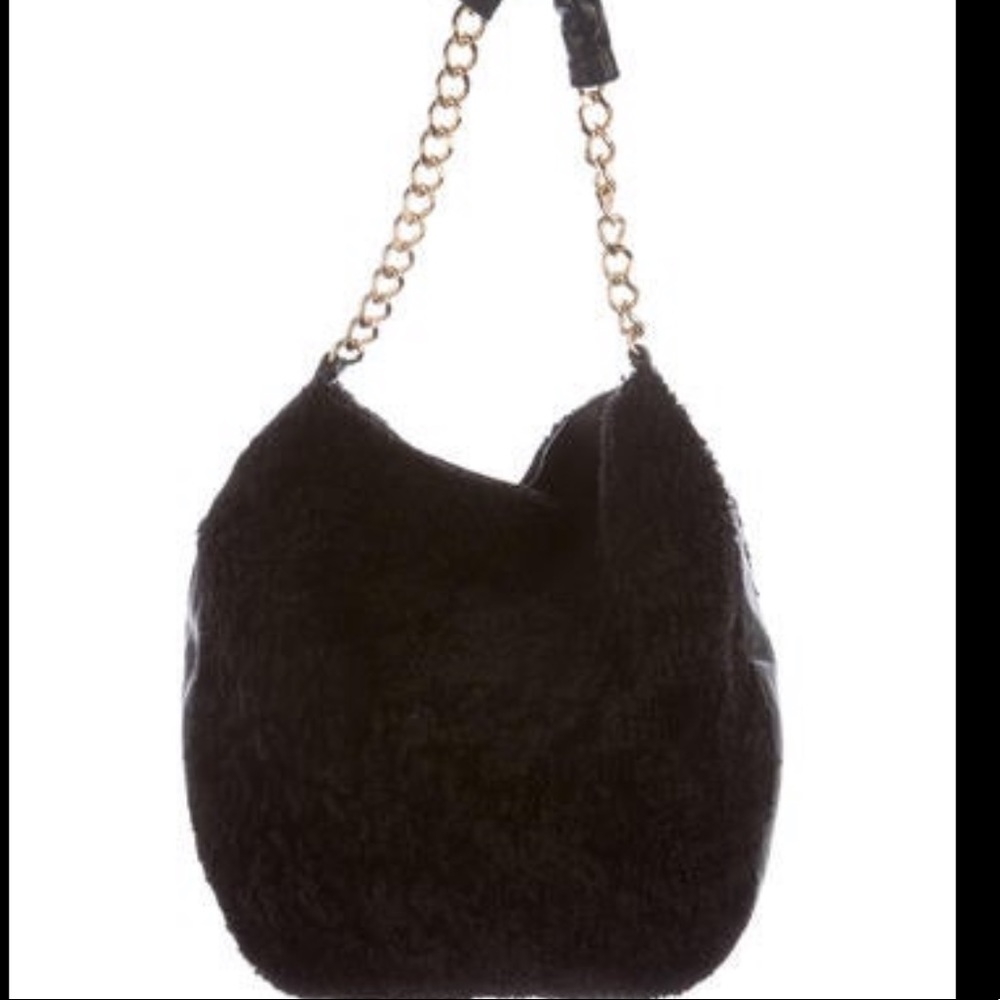 Clare V. Shearling tote